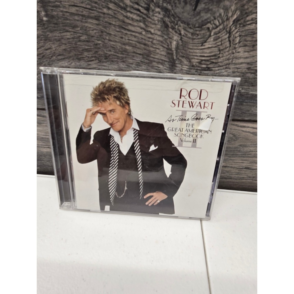 Rod Stewart As Time Goes By The Great American Songbook Volume II CD J Records